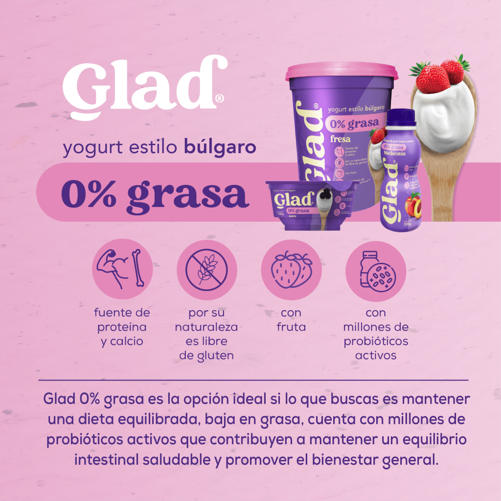 Yogurt Glad 0% Grasa 150g